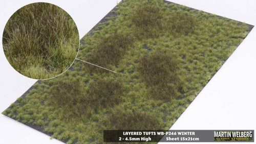 Layered Tufts - 2-4mm