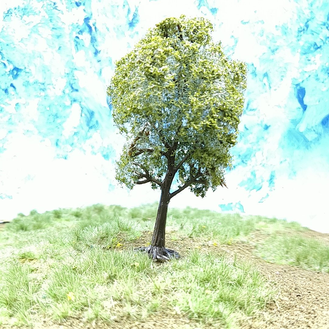 PL23101 - 80mm Dark Green Deciduous Tree