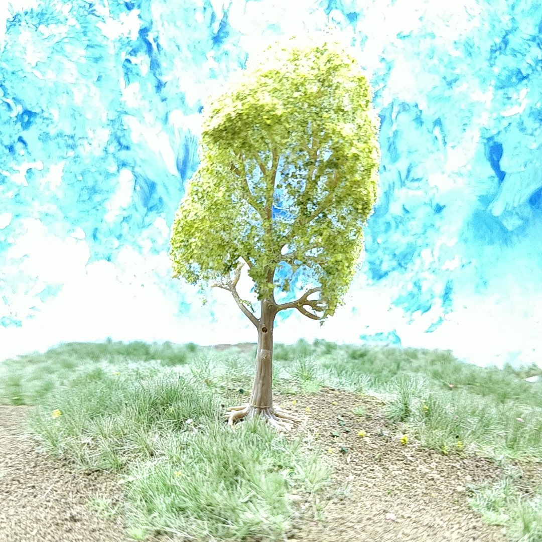 PL23102 - 80mm Light Green Deciduous Tree