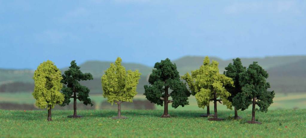 Heki 1140 - Deciduous Trees 4cm (8)